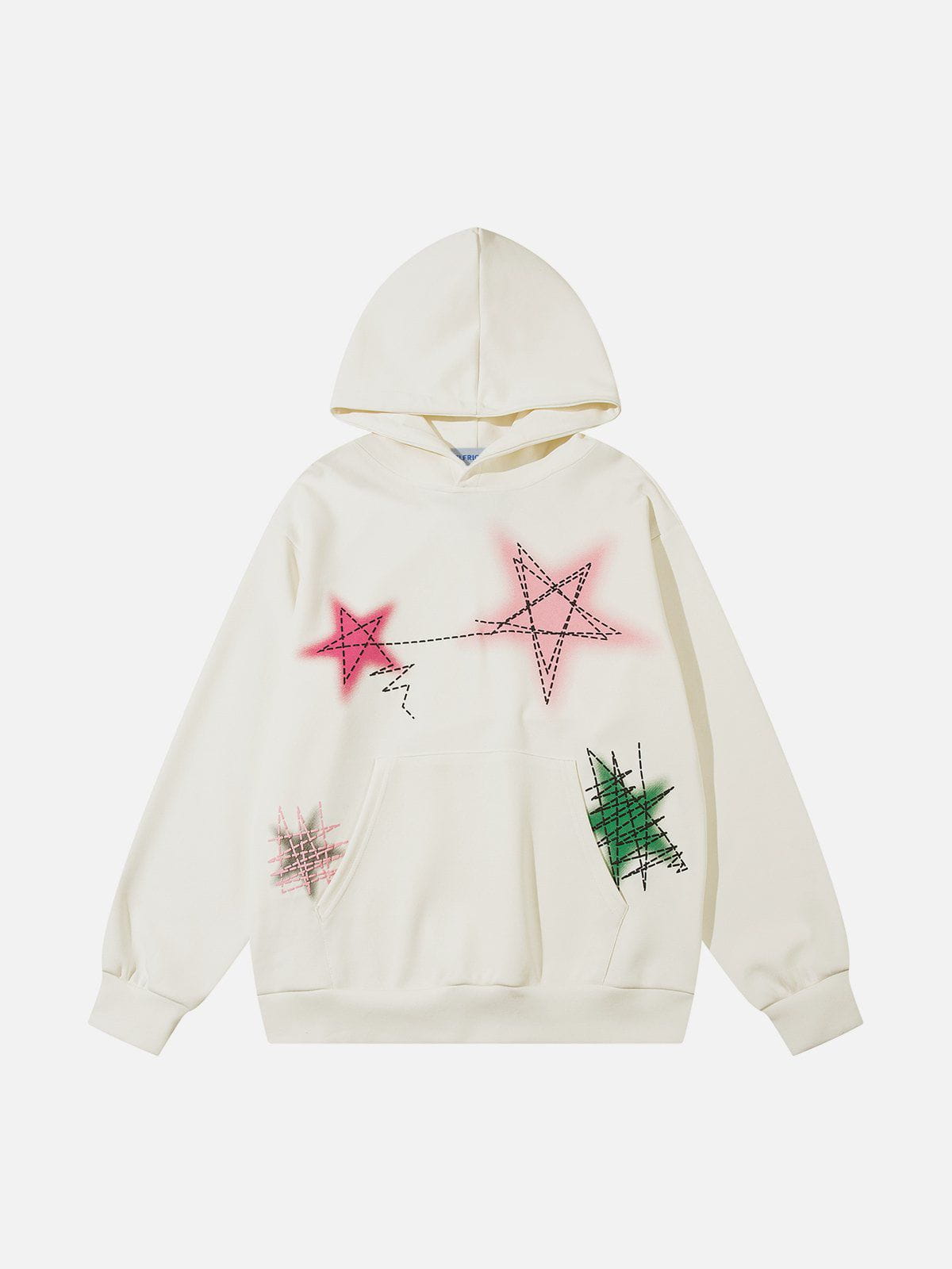 Aelfric Eden Graffiti Line Star Hoodie