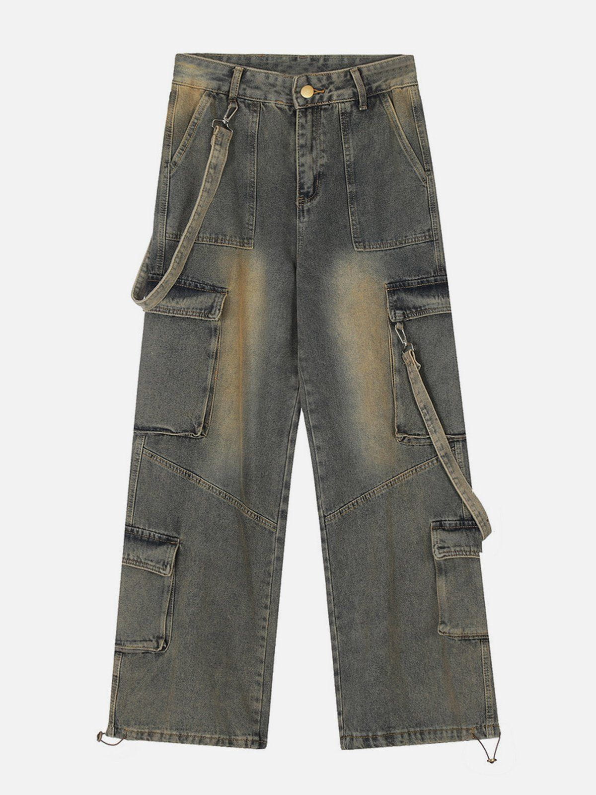 Aelfric Eden Multi Pocket Washed Jeans – Aelfric eden