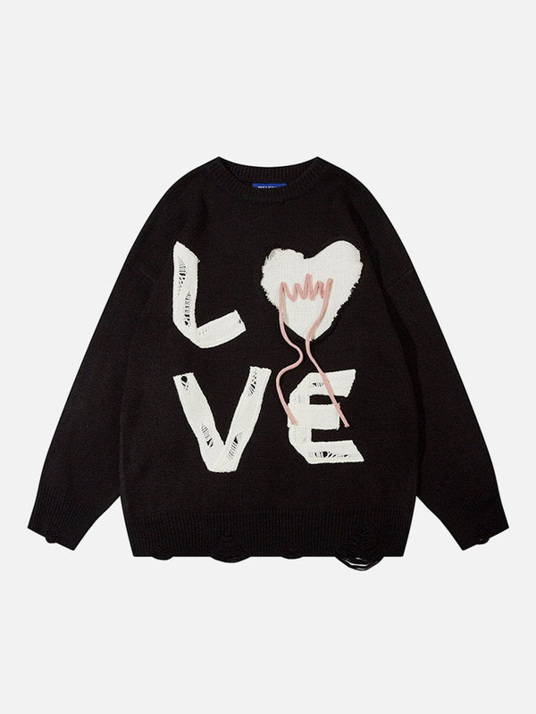 Aelfric Eden Love Creative Applique Sweater
