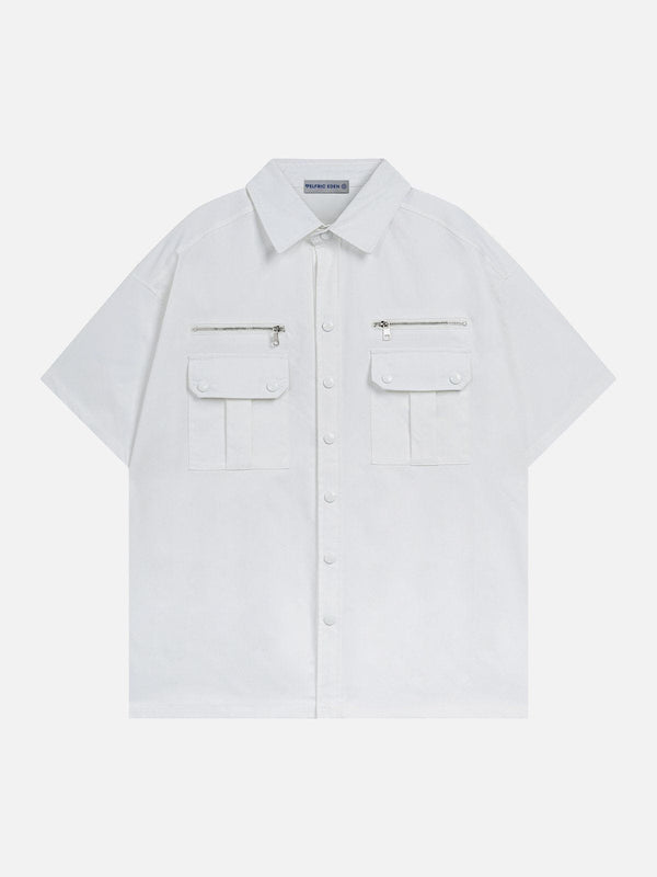 Aelfric Eden Solid Pocket Short Sleeve Shirt