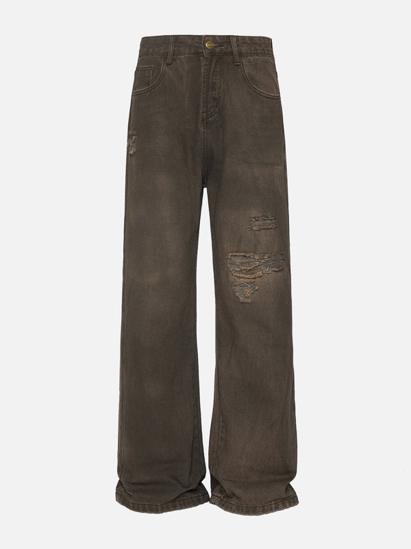 Aelfric Eden Distressed Washed Jeans
