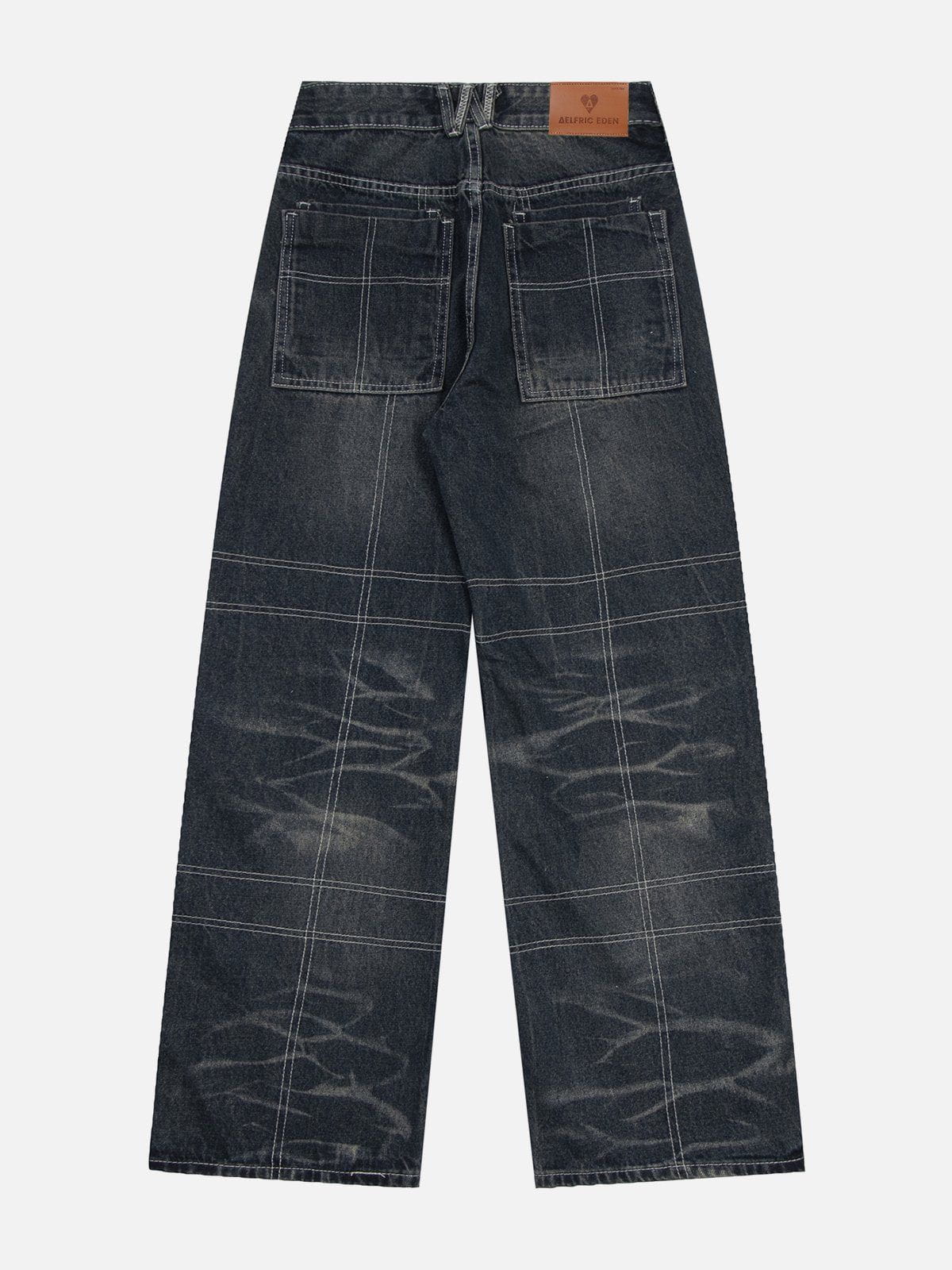 Aelfric Eden Line Washed Loose Jeans