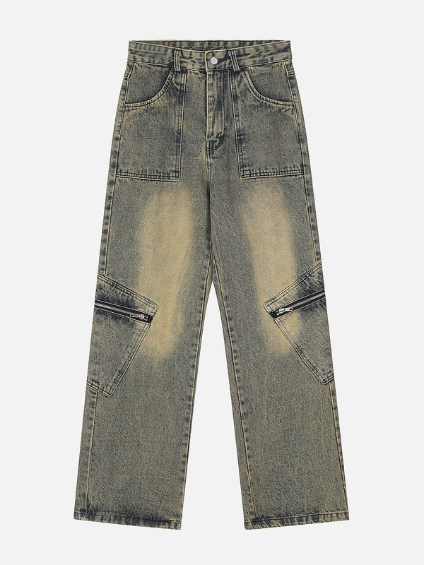 Aelfric Eden Oblique Pocket Washed Jeans