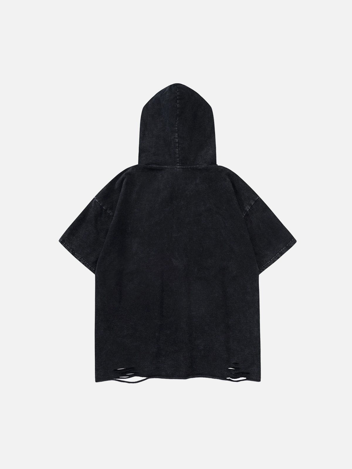 Aelfric Eden Horn Design Washed Hooded Tee