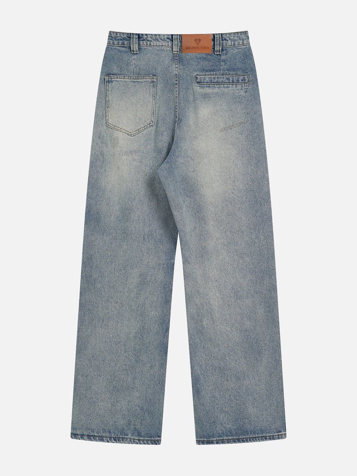 Aelfric Eden Asymmetrical Pocket Jeans