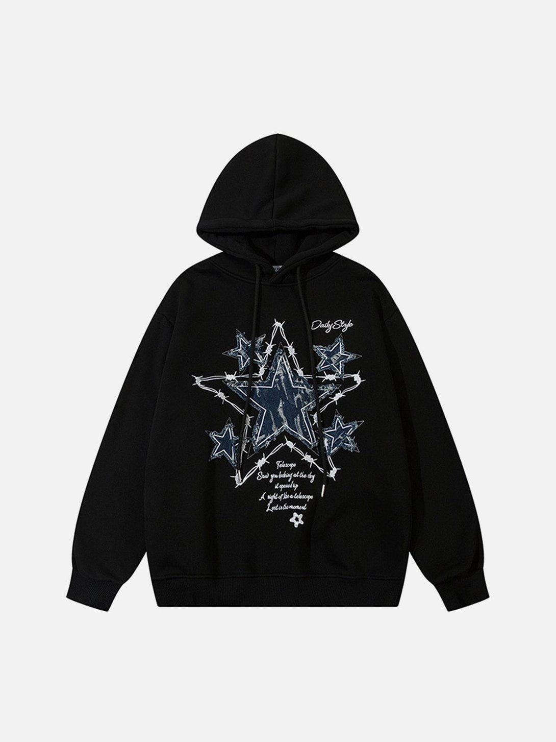 Aelfric Eden Applique Embroidery Star Hoodie – Aelfric eden