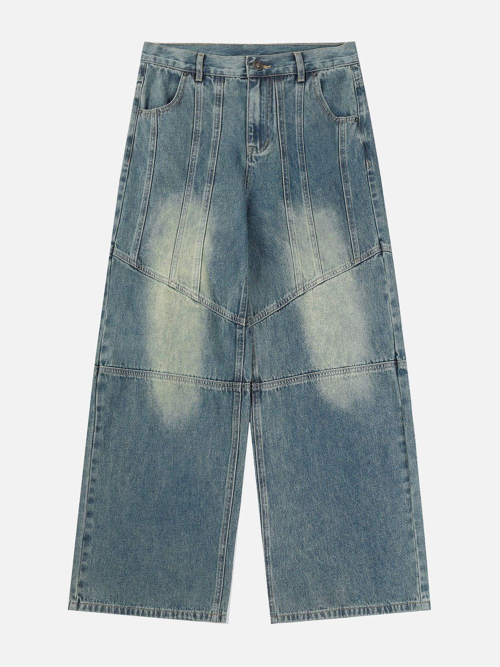Aelfric Eden Deconstructive Washed Loose Jeans – Aelfric eden