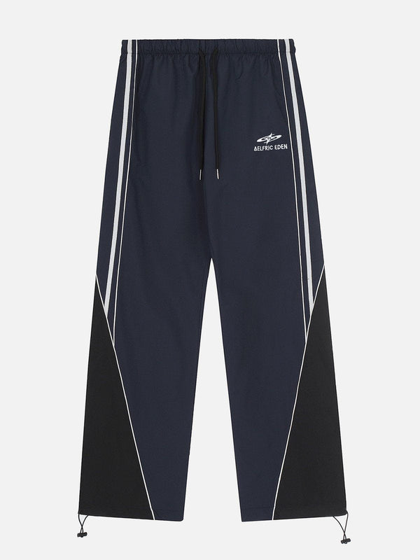 [Pre-Order] Aelfric Eden Embroidery Patchwork Track Pants