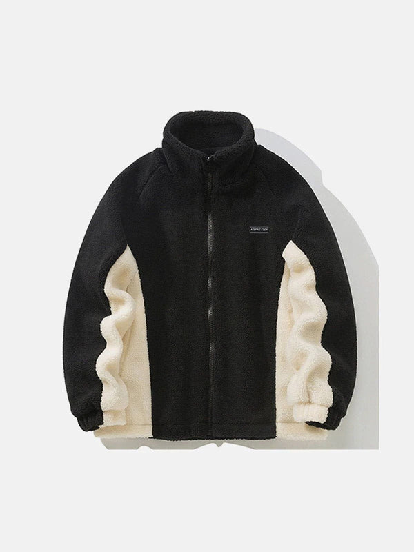 Aelfric Eden Color Block Sherpa Coat