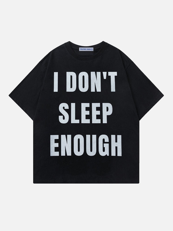 T-shirt Noir Namefunyguerrilla Aelfric Eden - Taille M (coupe Oversized) - Streetwear