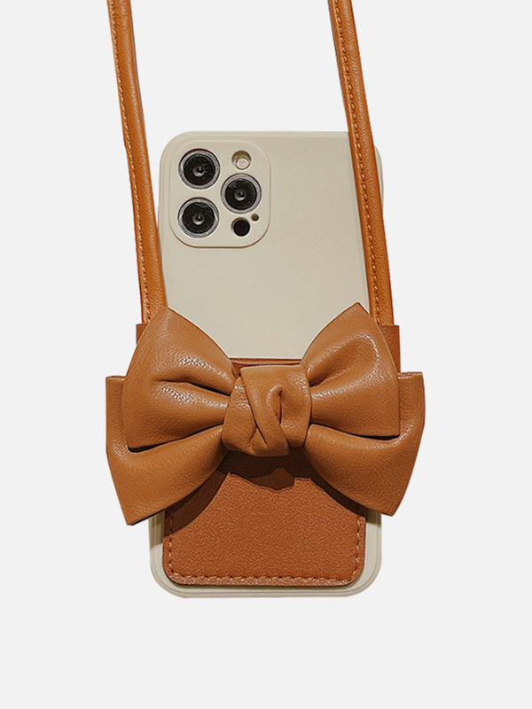 Bow Tie Elements Portable Phone Case
