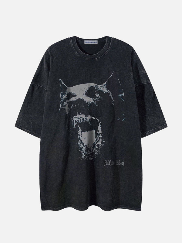 Aelfric Eden Cerberus Graphic Washed Tee