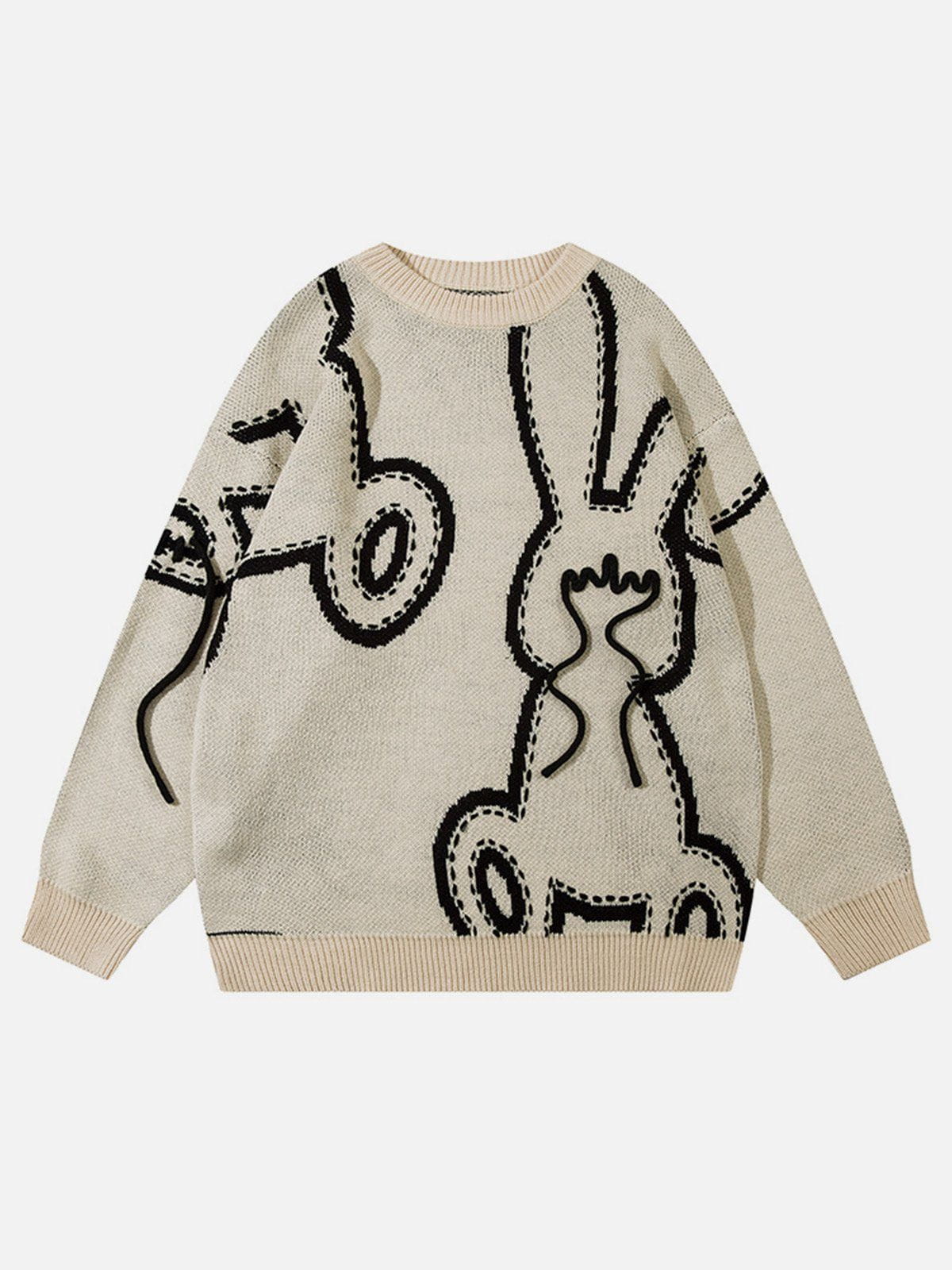 Aelfric Eden Rabbit Jacquard Sweater – Aelfric eden