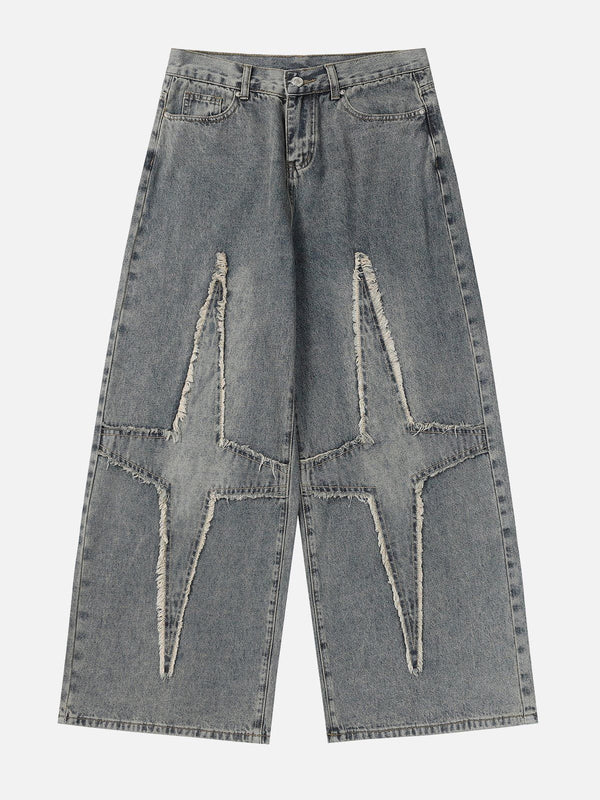 Aelfric Eden Fringe Star Loose Jeans