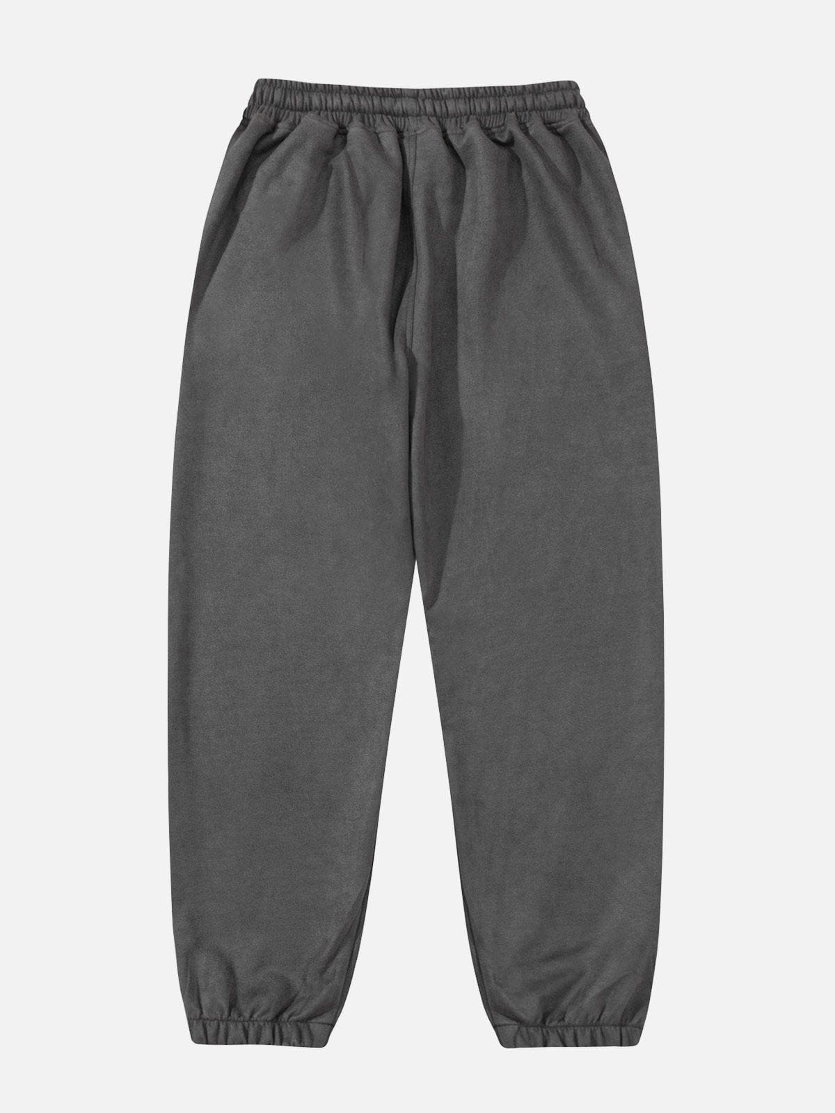 Aelfric Eden Funny Little People Print Sweatpants [Recommended by @iammanu.seven7]