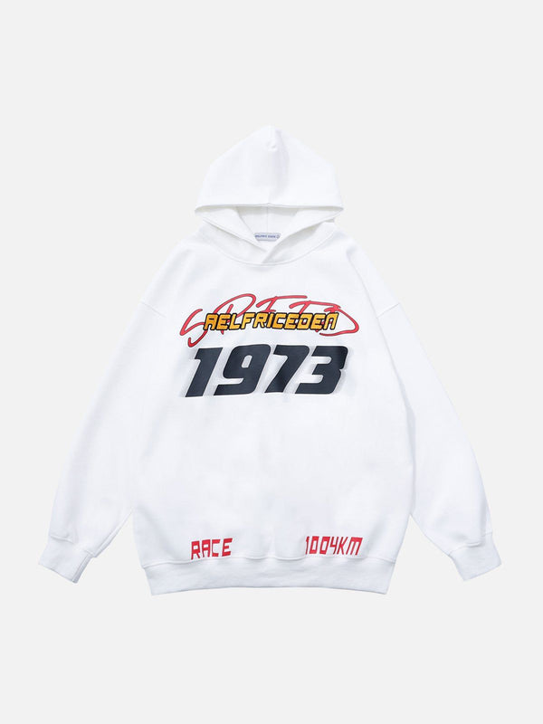 Aelfric Eden Racing Print Hoodie<font color="#00249C"><br>S/S 24 The Dreamers</font>