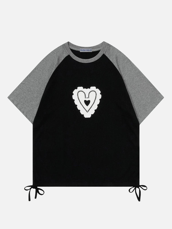 Aelfric Eden Embroidery Heart Tee
