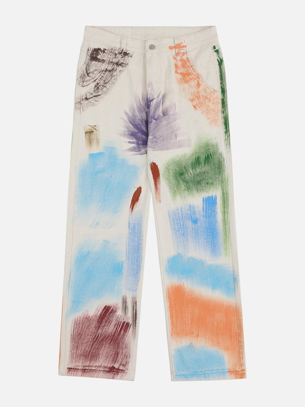 Aelfric Eden Full Print Graffiti Pants [Recommend by @_aahwow_]