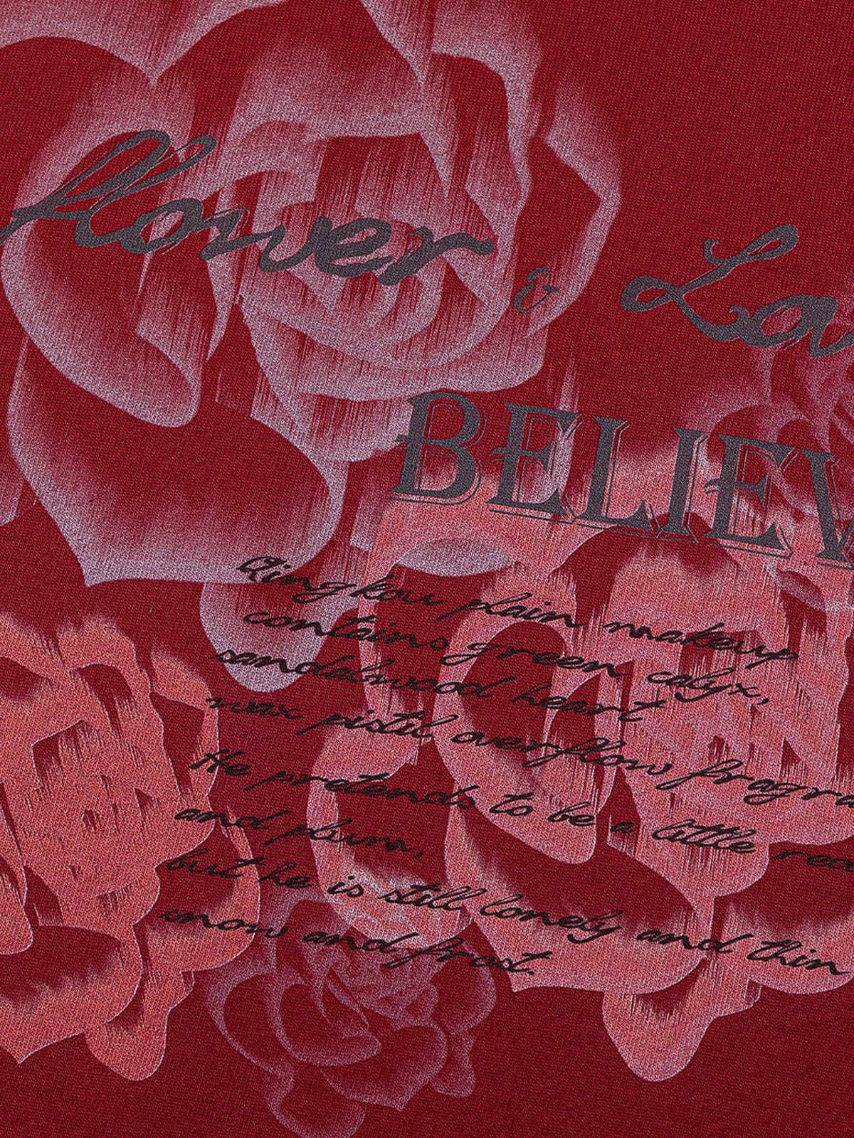Aelfric Eden Blurring Rose Print Tee