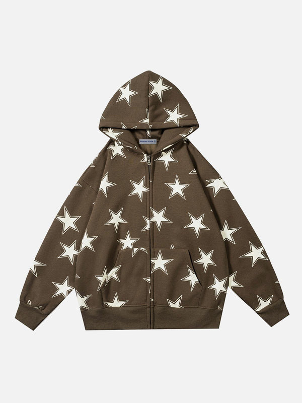 Aelfric Eden Star All-Over Print Hoodie