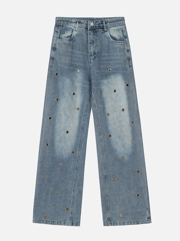 Aelfric Eden Circle Cut-Out Jeans