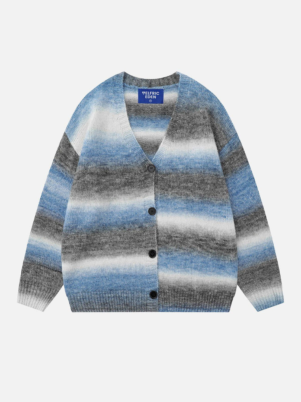 Aelfric Eden Asymmetrical Stripe Cardigan – Aelfric eden 