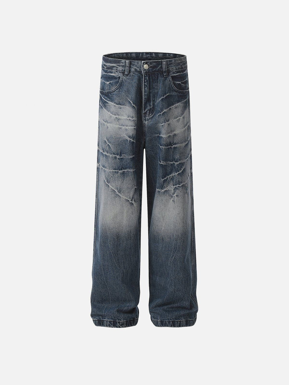 Aelfric Eden Washed Lightning Print Loose Jeans – Aelfric eden