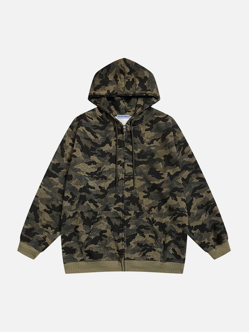 Aelfric Eden Camouflage Zip Up Hoodie – Aelfric eden