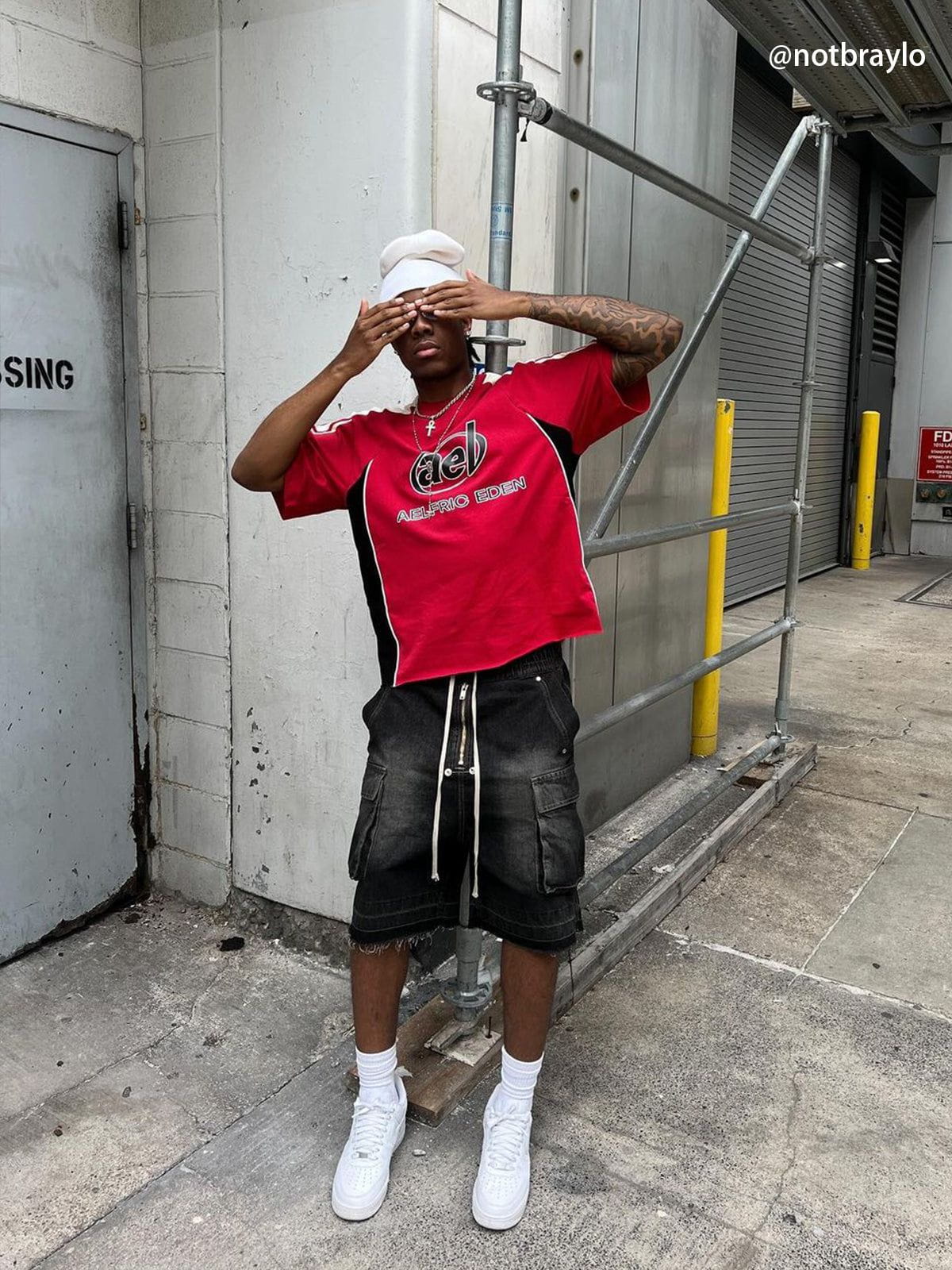 Aelfric Eden Drawstring Washed Jorts