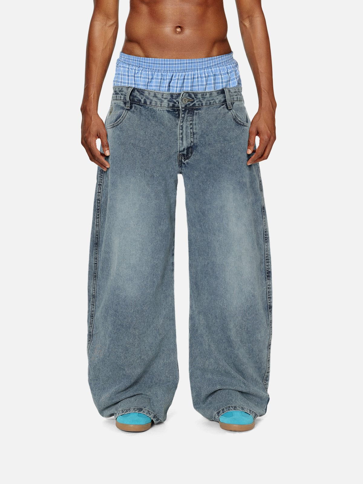 Aelfric Eden Double Waist Loose Jeans