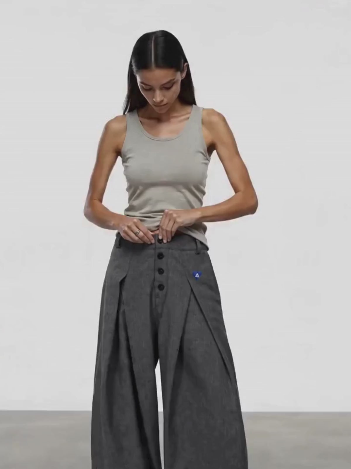 Aelfric Eden Pleated Baggy Barrel Pants – Aelfric eden