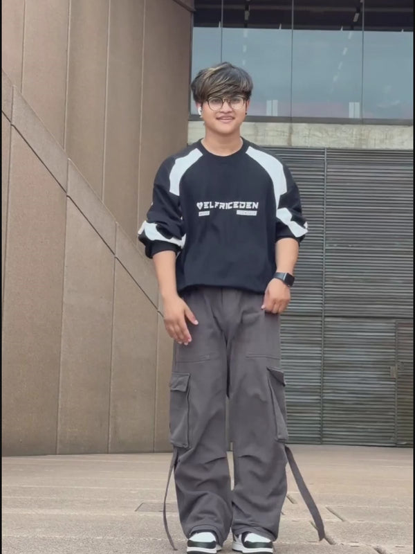 Aelfric Eden Patchwork Racing Vibes Sweatshirt