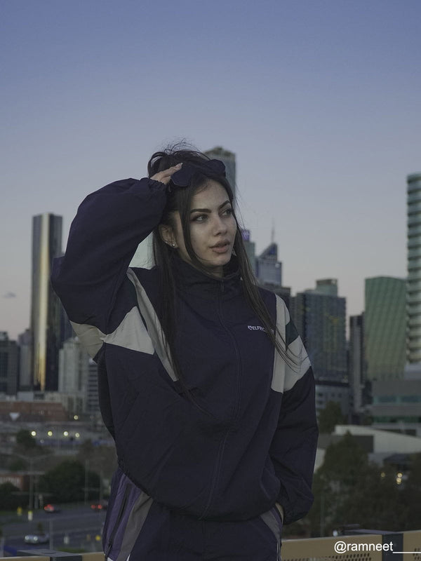 Aelfric Eden Embroidery Stripe Patchwork Jacket