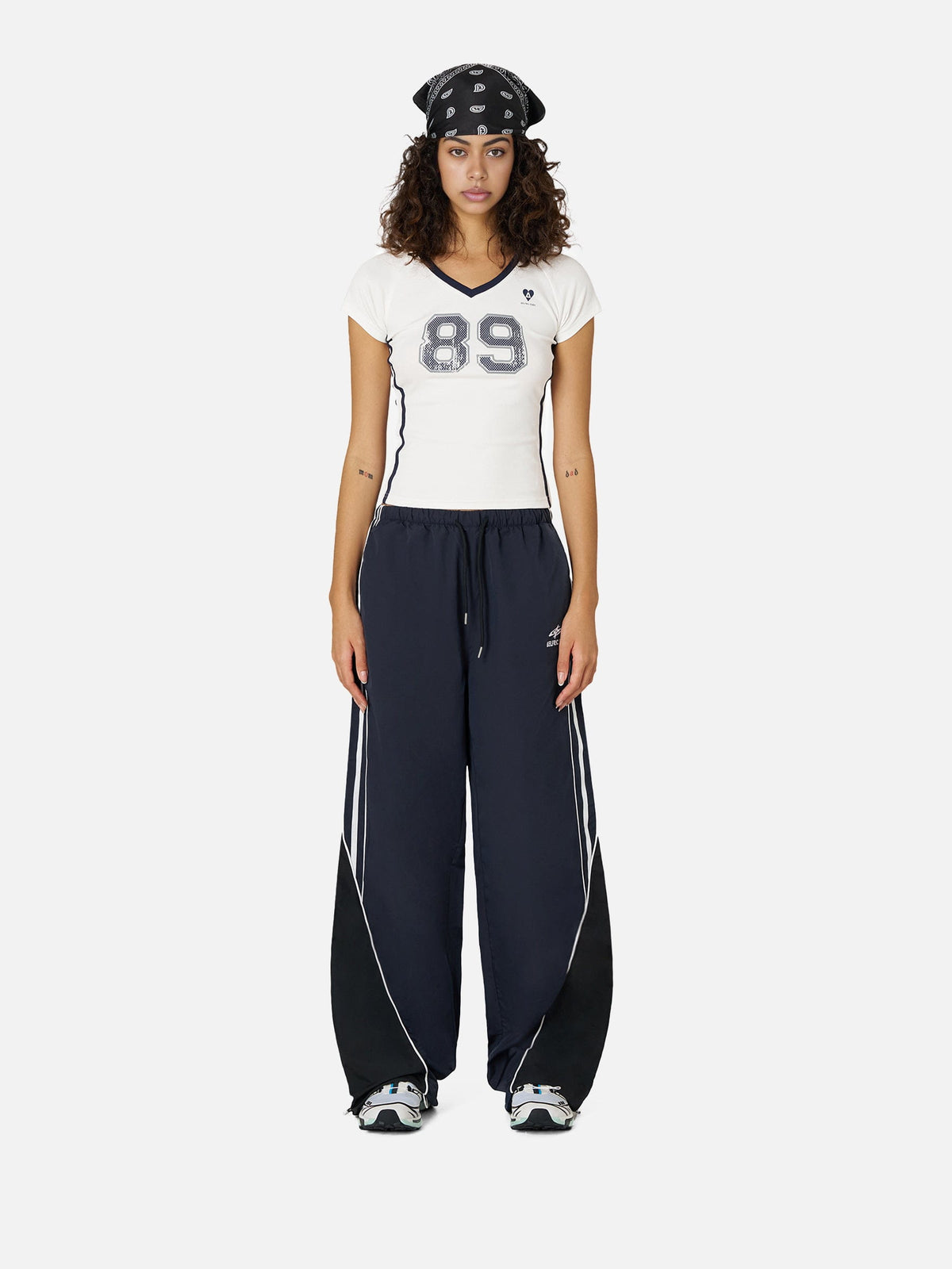 Aelfric Eden Embroidery Patchwork Track Pants
