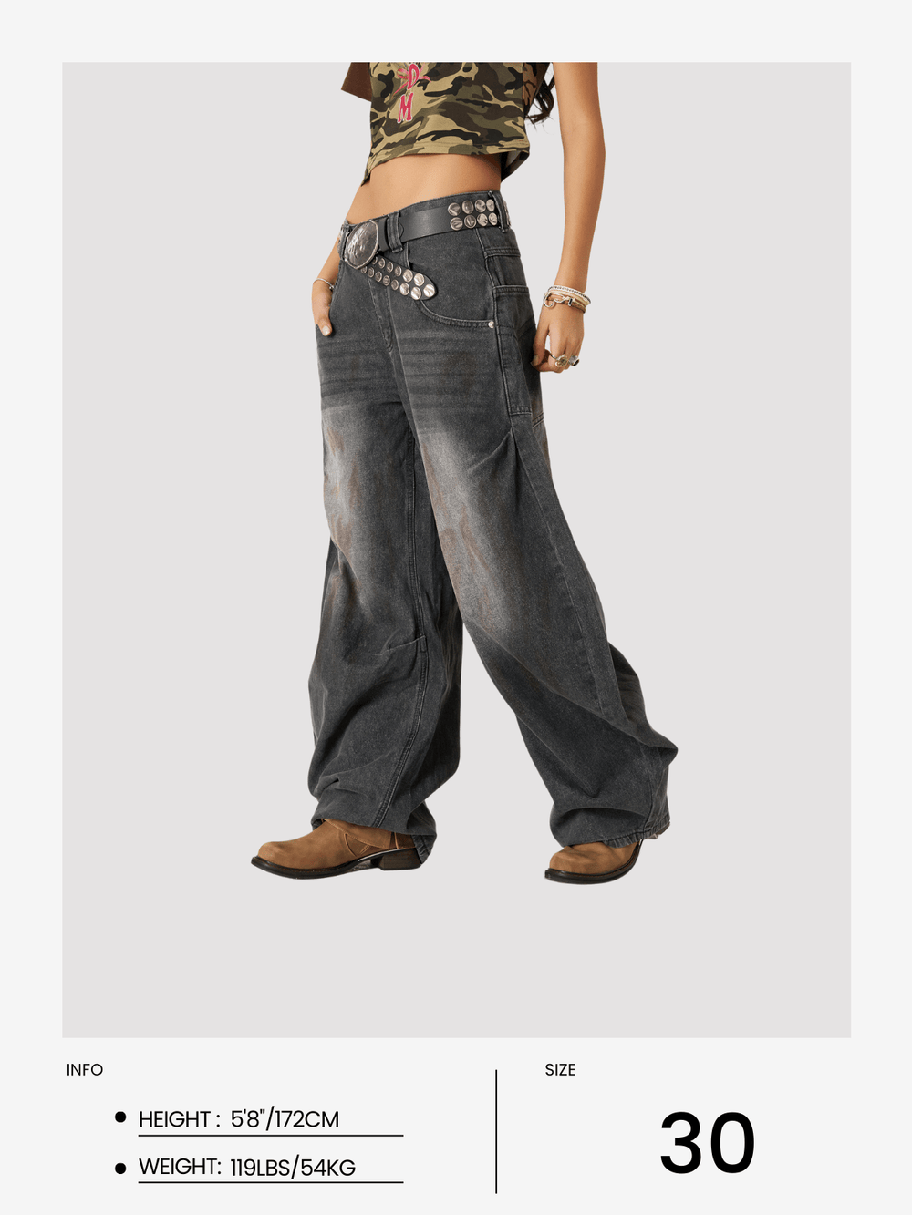 Aelfric Eden Wrinkle Loose Barrel Jeans – Aelfric eden
