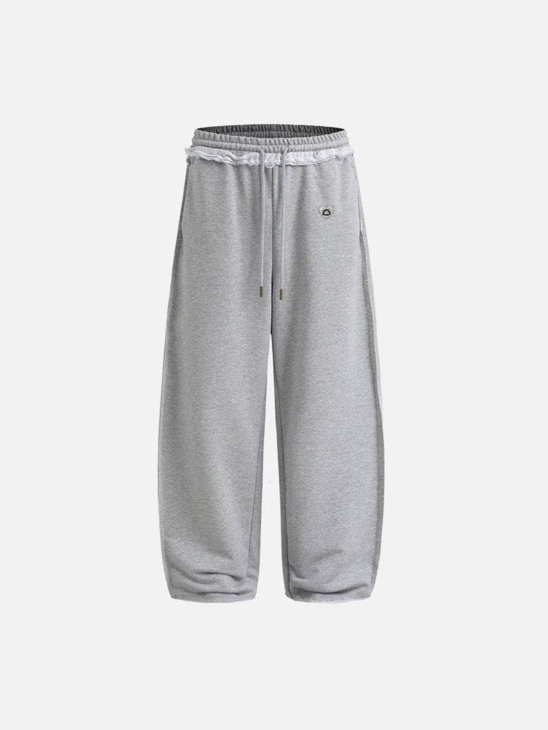 Jogginghose, Knöpfe, Weites Bein, Recycelt, Royalblau | Ulla Popken
