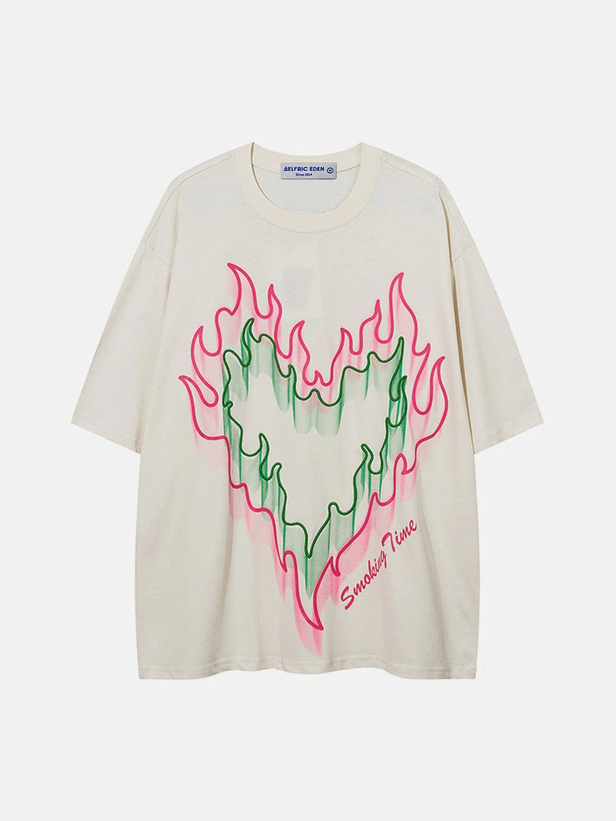 Aelfric Eden 3D Flame Graphic Tee