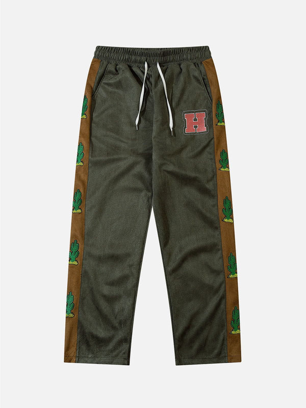 Aelfric Eden “H” Cactus Embroidery Pants