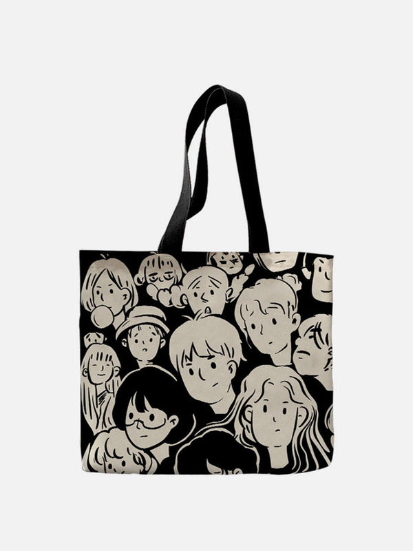 Cartoon Character Print Bag