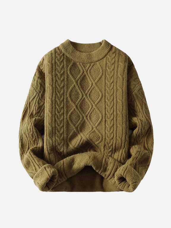 Aelfric Eden Solid Color Crew Neck Sweater – Aelfric eden